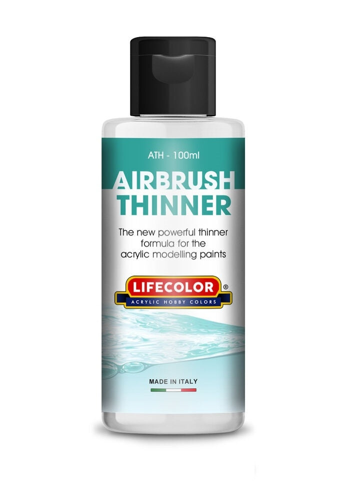Diluant acrylique pour aérographe Lifecolor ATH, 100 ml
