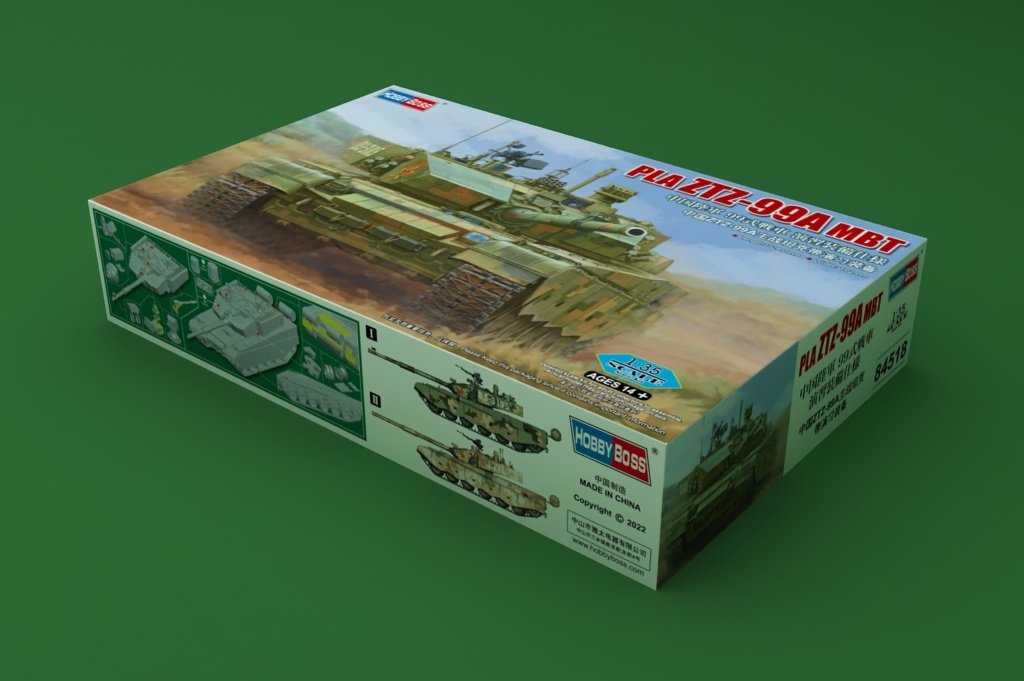 Hobby Boss 84518 PLA ZTZ-99A MBT 1/35 – image 2