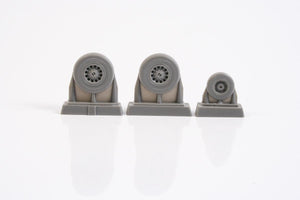 CMK Q48278 Sea Vixen Wheels Set for Airfix kit 1/48 – obrázek 2