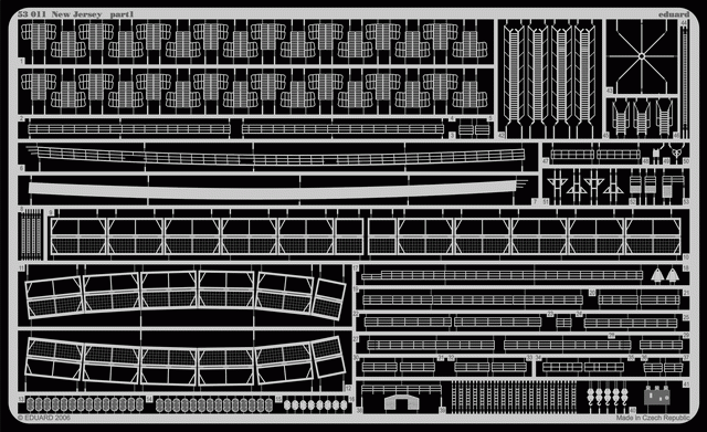 Eduard 53011 New Jersey 1/350 TAMIYA – image 2