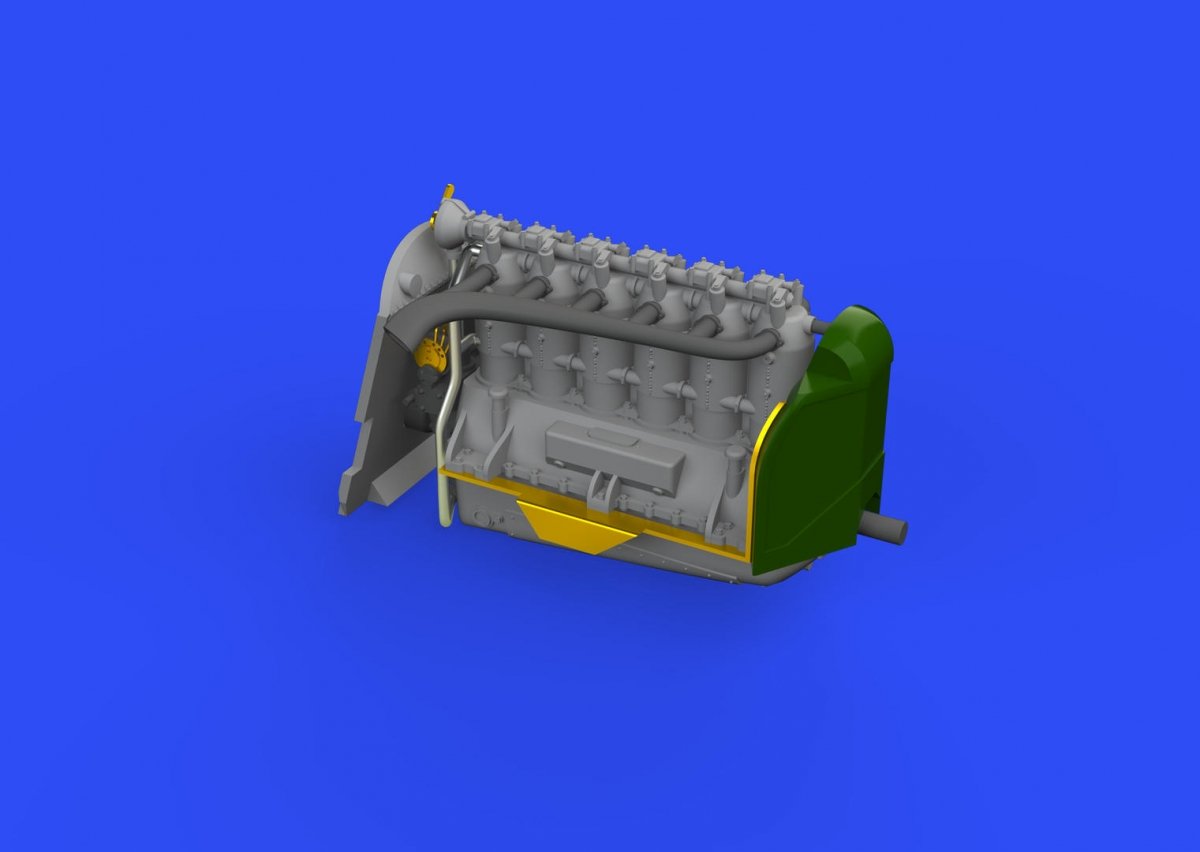 Eduard 672224 Fokker D. VIIF engine/ BMW IIIa 1/72 EDUARD – image 2