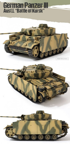 Academy 13545 German Panzer III Ausf L “Battle of Kursk” 1/35 – image 5