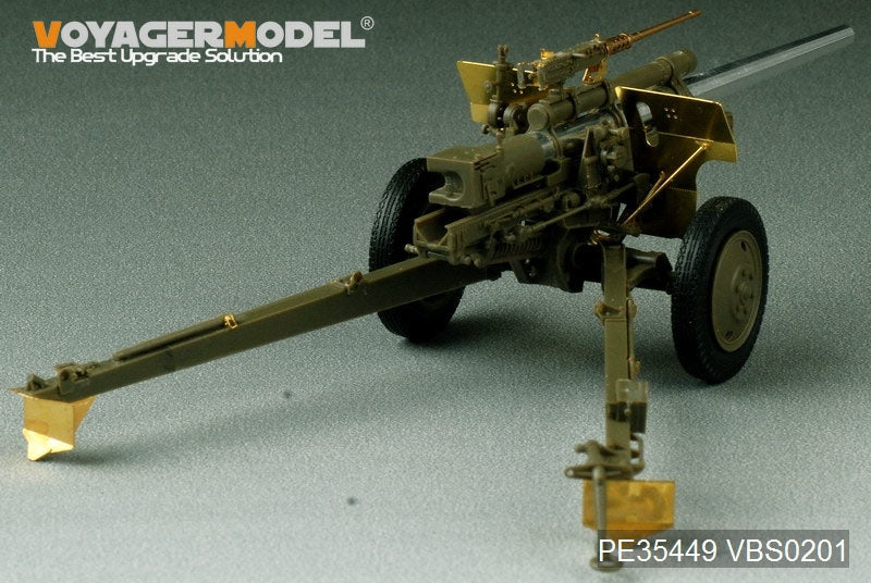 Voyager Model PE35449 WWII US 3inch M5 ATG/w M1 or 105mm Howitzer M2A1Carriage 2in1 For AFV CLUB 35S64 and 35160 1/35 – Bild 5