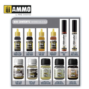 AMMO de Mig Jimenez 7808 SUPER PACK CHENILLES ET ROUES – image 2