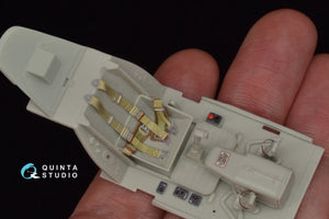 Quinta Studio QD32045 Bf 109G-10 3D-Printed &amp;amp; colored Interior on decal paper (for Revell kit) 1/32 – image 11