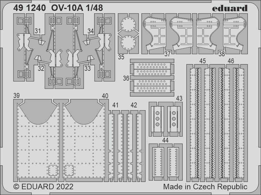 Eduard 491240 OV-10A ICM 1/48