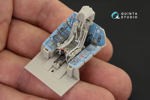 Quinta Studio QD48170 Su-27 3D-Printed colored Interior on decal paper (for KittyHawk kit) 1/48 – image 8