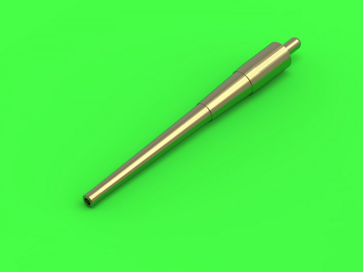 Master SM-700-057 American 8in/55 (20.3 cm) Mark 9 Gun Barrels (9 pcs.) - Lexington, Pensacola, Northampton, early New Orleans and Indianapolis types (1/700) – image 2