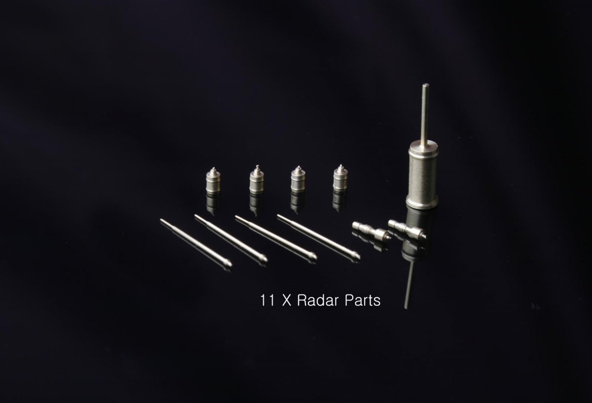 MK1 Design MS-20009 USS IOWA RADAR DETAIL-UP SET 1/200 – image 2