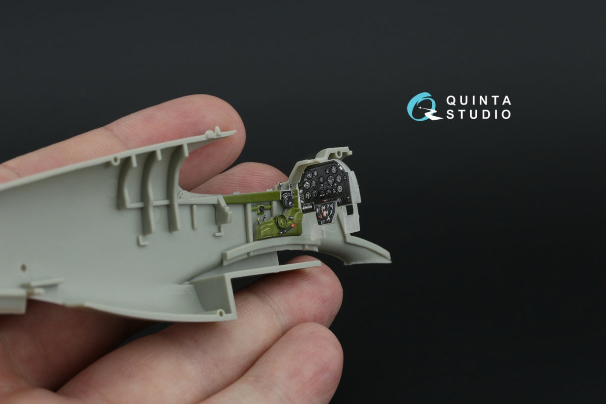 Quinta Studio QD48473 P-51A 3D-Printed colored Interior on decal paper (Accurate Miniatures/Academy) 1/48 – Bild 8