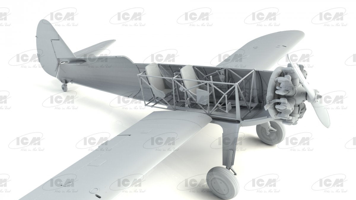 ICM 32052 Stearman PT-13/N2S-2/5 Kaydet 1/32 – obrázek 4