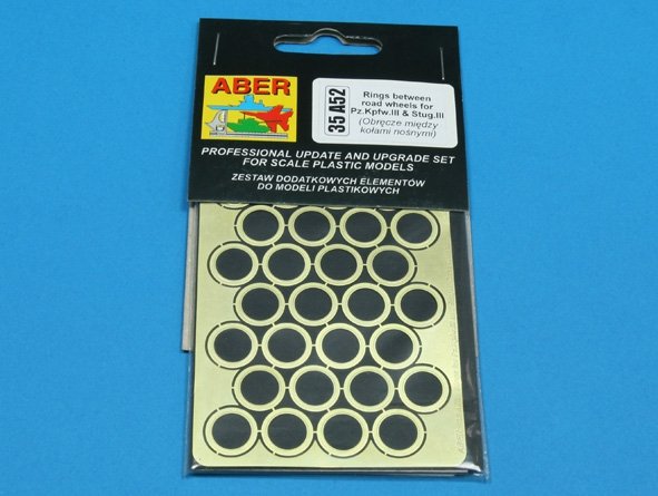 Aber 35A052 Rims between road wheels for Pz.III and Stug.III (1/35) – image 3