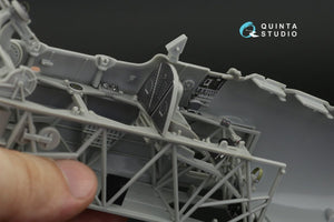Quinta Studio QD32115 Fairey Swordfish Mk.I 3D-Printed &amp;amp; colored Interior on decal paper (Trumpeter) 1/32 – immagine 9
