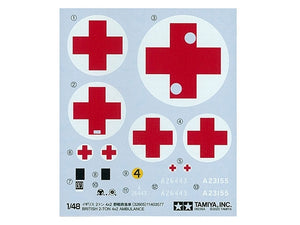 Tamiya 32605 BRITISH 2T 4X2 AMBULANCE 1/48 – image 7