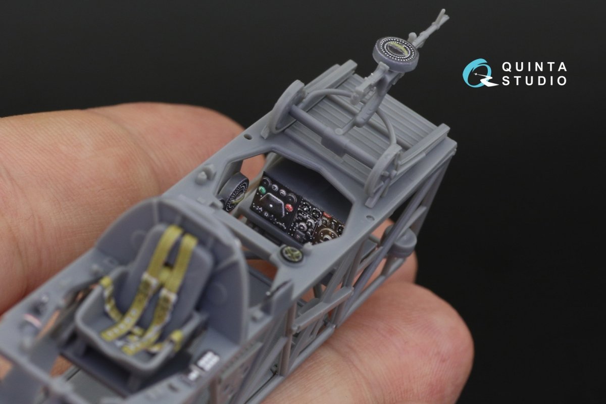 Quinta Studio QD48256 Swordfish Mk.II 3D-Printed &amp;amp; colored Interior on decal paper (Tamiya) 1/48 – obrázek 7
