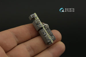 Quinta Studio QD35117 AH-64D Extended forward avionics bays 3D-Printed &amp;amp; colored Interior on decal paper (Meng) 1/35 – Bild 10