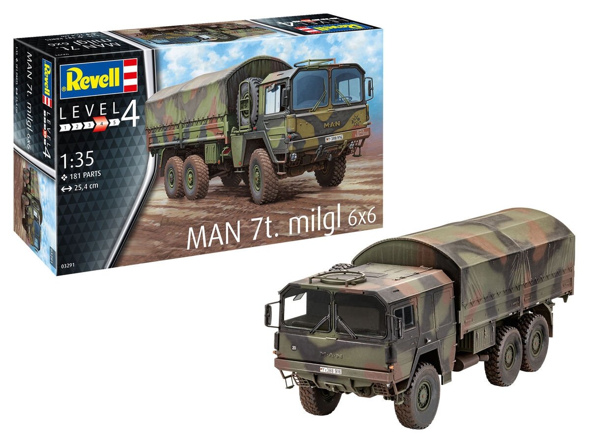 Revell 03291 MAN 7t. milgl 6x6 1/35 – image 2