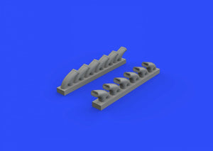 Eduard 648414 Typhoon Mk. Ib exhaust stacks EDUARD, HASEGAWA 1/48 – imagen 3