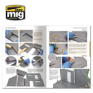 AMMO of Mig Jimenez 6135 HOW TO MAKE BUILDINGS. BASIC CONSTRUCTION AND PAINTING GUIDE (English) – image 2