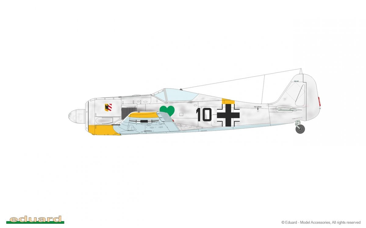 Eduard 84117 Fw 190A-4 w/ engine flaps &amp;amp; 2-gun wings 1/48 – image 14