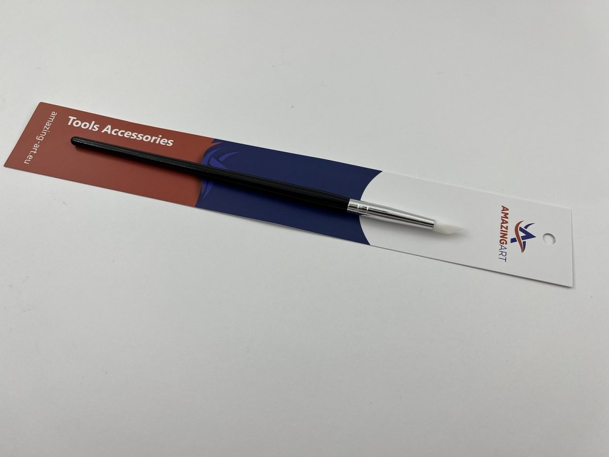 Amazing Art 10097 Angled Rubber Brush for Applying Masses