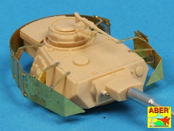 Jupes de tourelle Aber 72A06 pour PzKpfw IV 1/72 – image 3