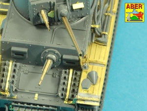 Aber 48041 Pz.Kpfw..38 (t) Ausf. E/F/G German tank Pz.38 (t) pt.2-fenders 1/48 – imagen 11