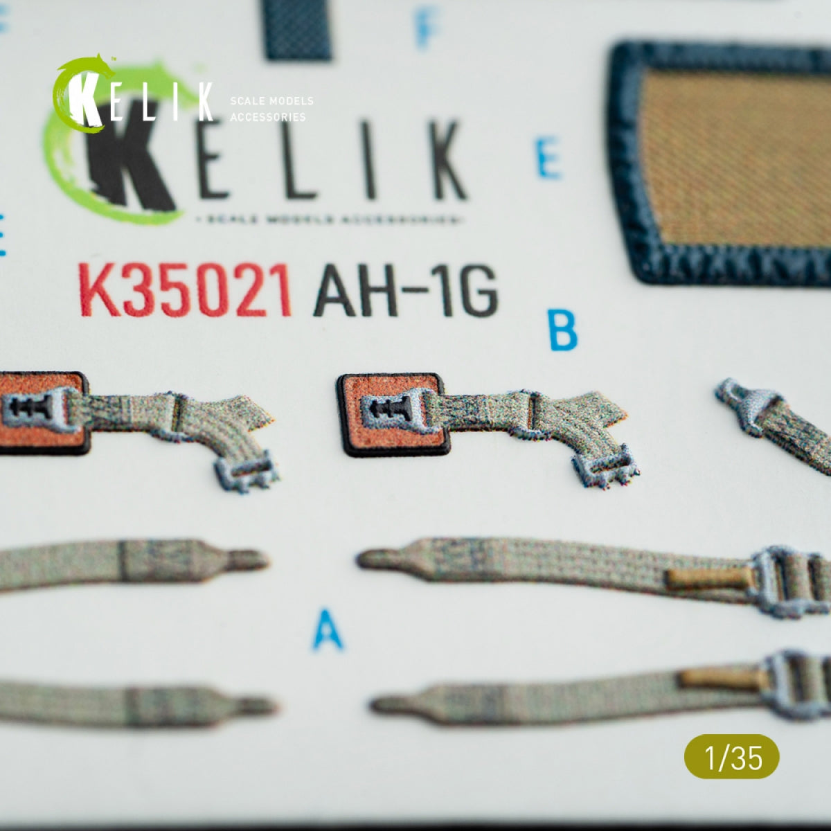 KELIK K35021 AH-1G COBRA INTERIOR 3D DECALS FOR ICM KIT 1/35 – Bild 6