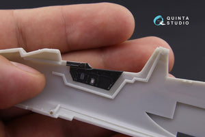 Quinta Studio QD48114 Mirage 2000-5 3D-Printed &amp;amp; colored Interior on decal paper (for Kinetic kit) 1/48 – Bild 3