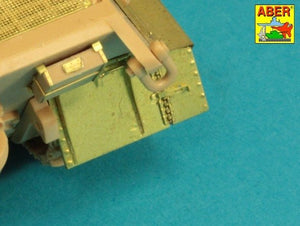 Aber 48053 Jagdtiger Sd.Kfz. 186 – Front &amp;amp; Rear Fenders 1/48 – image 5
