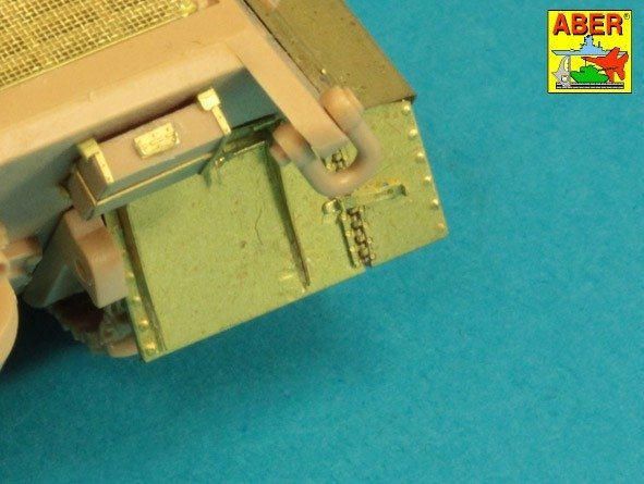 Aber 48053 Jagdtiger Sd.Kfz. 186 – Front &amp;amp; Rear Fenders 1/48 – image 5