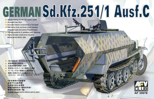AFV Club 35078 German Sd Kfz 251/ Ausf C Schutzenpanzer 1/35