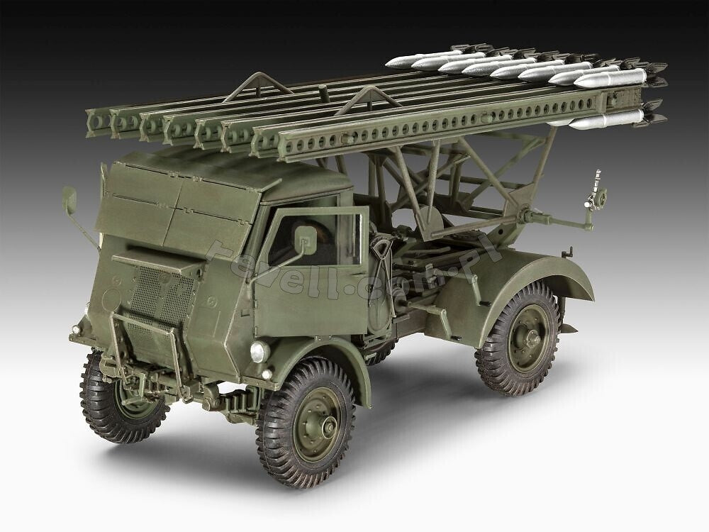Revell 03338 WOT 8 BM-13-16 Katyusha/ Cargo 1/35 – immagine 8