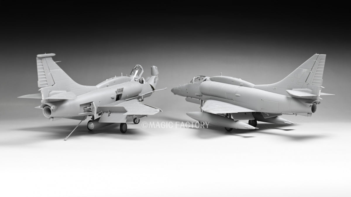 Magic Factory 5002 A-4M Skyhawk Light Attack Aircraft 2 in 1 1/48 – imagen 10