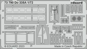 Eduard 73790 Do 335A HOBBY 2000, DRAGON 1/72 – Bild 2
