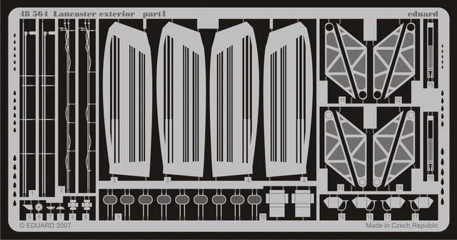Eduard 48564 Lancaster exterior 1/48 (TAMIYA) – image 2