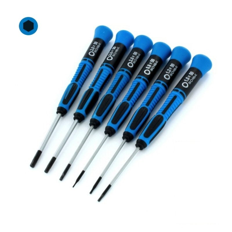 Modelcraft PSD1606 6 Pce Hex Key Drivers Set