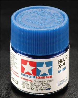 Tamiya X4 Blue (81504) Acrylic paint 10ml – image 3