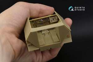 Quinta Studio QD35050 SD.KFZ.251 Family 3D-Printed &amp;amp; colored Interior on decal paper (Tamiya) 1/35 – Bild 3