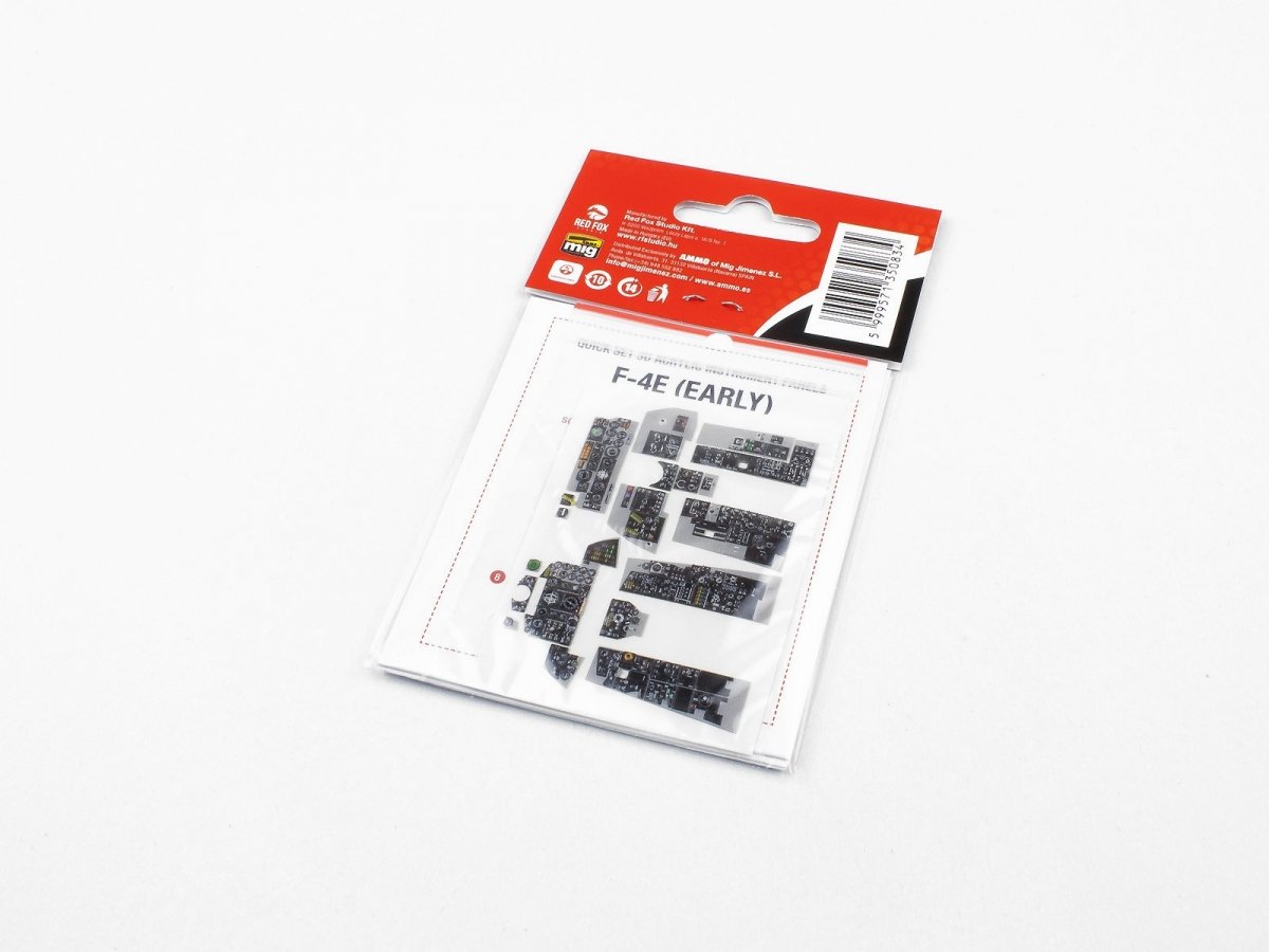 Red Fox Studio QS-32084 F-4E (PREMIÈRE VERSION) PHANTOM II Tamiya 1/32 – image 2