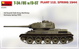 MiniArt 35293 T-34/85 w/D-5T PLANT 112. SPRING 1944 1/35 – obrázek 3