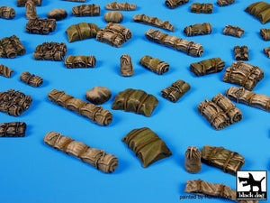 Black Dog T72056 Tentage plus bedrols 2 accessories set 1/72 – zdjęcie 4