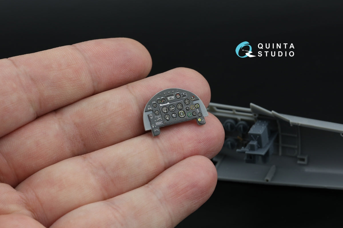 Quinta Studio QDS-48574 Fairey Battle Mk.I 3D-Printed &amp;amp; colored Interior on decal paper (Trumpeter) (small version) 1/48 – image 6