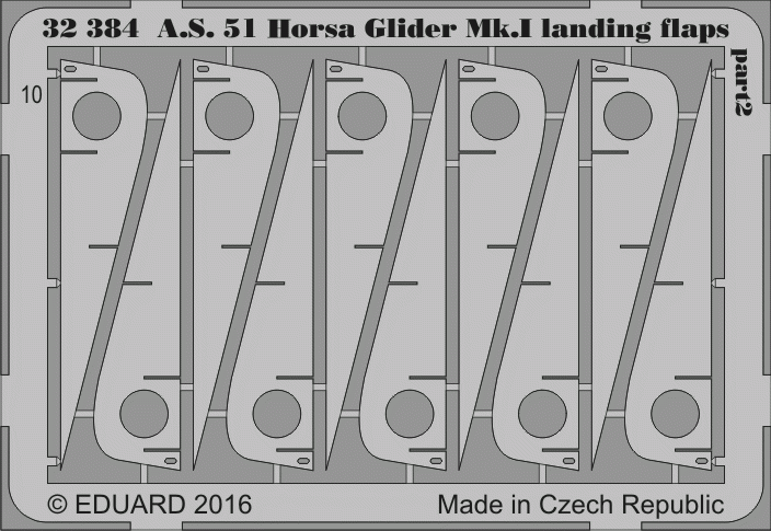 Eduard 32384 AS 51 Horsa Glider Mk. And landing flaps 1/35 BRONCO