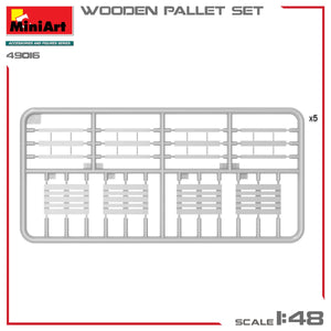 MiniArt 49016 WOODEN PALLET SET 1/48 – image 2