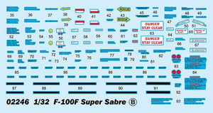Trumpeter 02246 F-100F Super Saber 1/32 – Bild 20