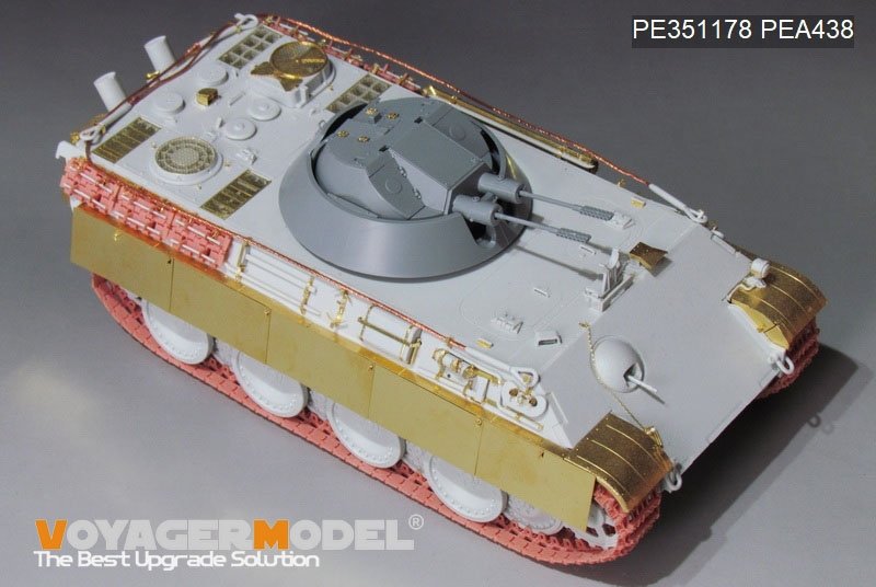 Voyager Model PE351178 WWII German Panther G 30mm Flakpanzer Kugelblitz (For TAKOM 2150) 1/35 – image 2