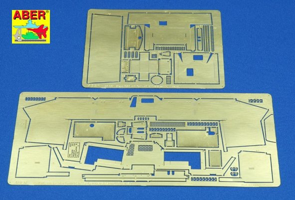 Aber 35050 Steyr RSO mit Pak.40 (driver&amp;#39;s cab) (ITA) (1/35)