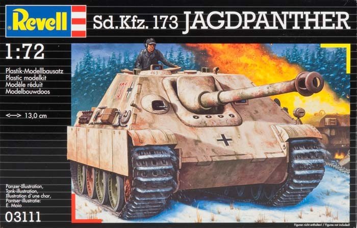 Revell 03111 Sd.Kfz. 173 &amp;quot;Jagdpanther&amp;quot; 1/72