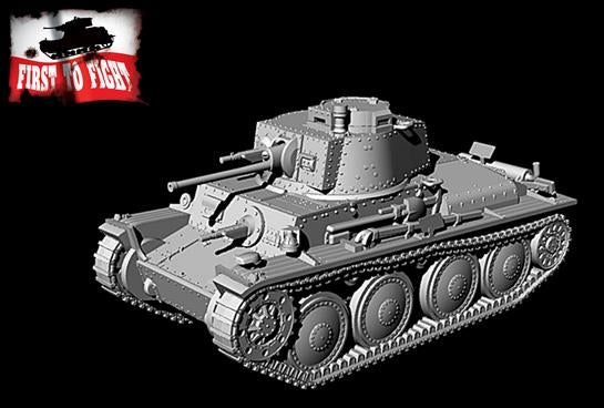 First To Fight PL109 German Light Tank Pz.Kpfw 38 Ausf. D 1/72 – image 4